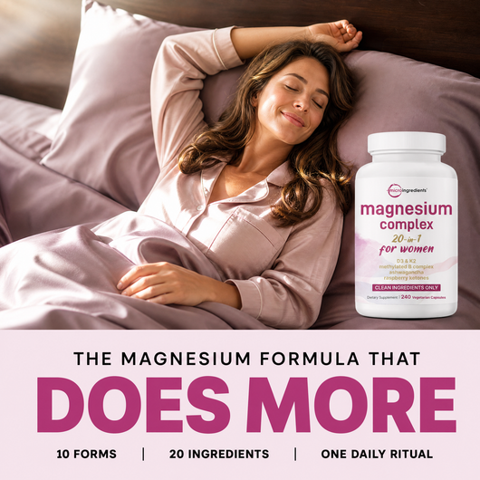 Sporé Magnesium Complex for Women | 20-in-1 Formula