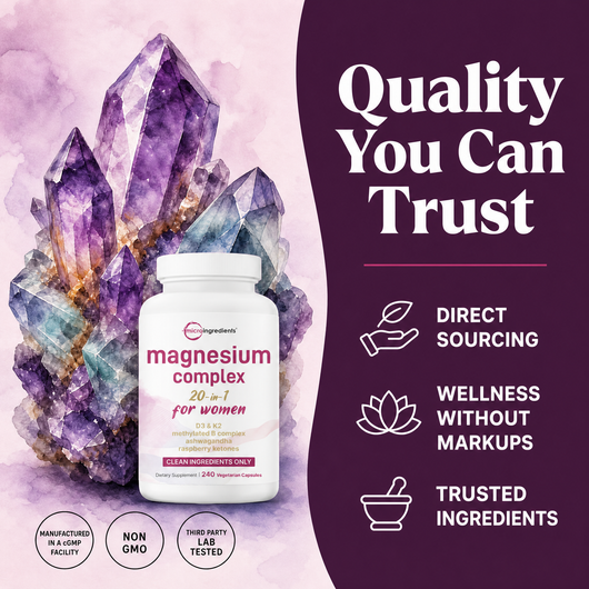 Sporé Magnesium Complex for Women | 20-in-1 Formula